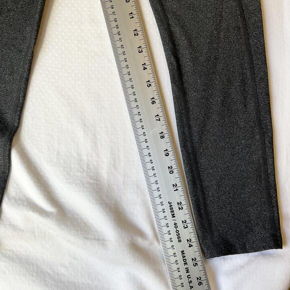 Skechers Women Activewear Pants Size S Gray Nylon Polyester Legging Yoga 27" - Picture 5 of 9